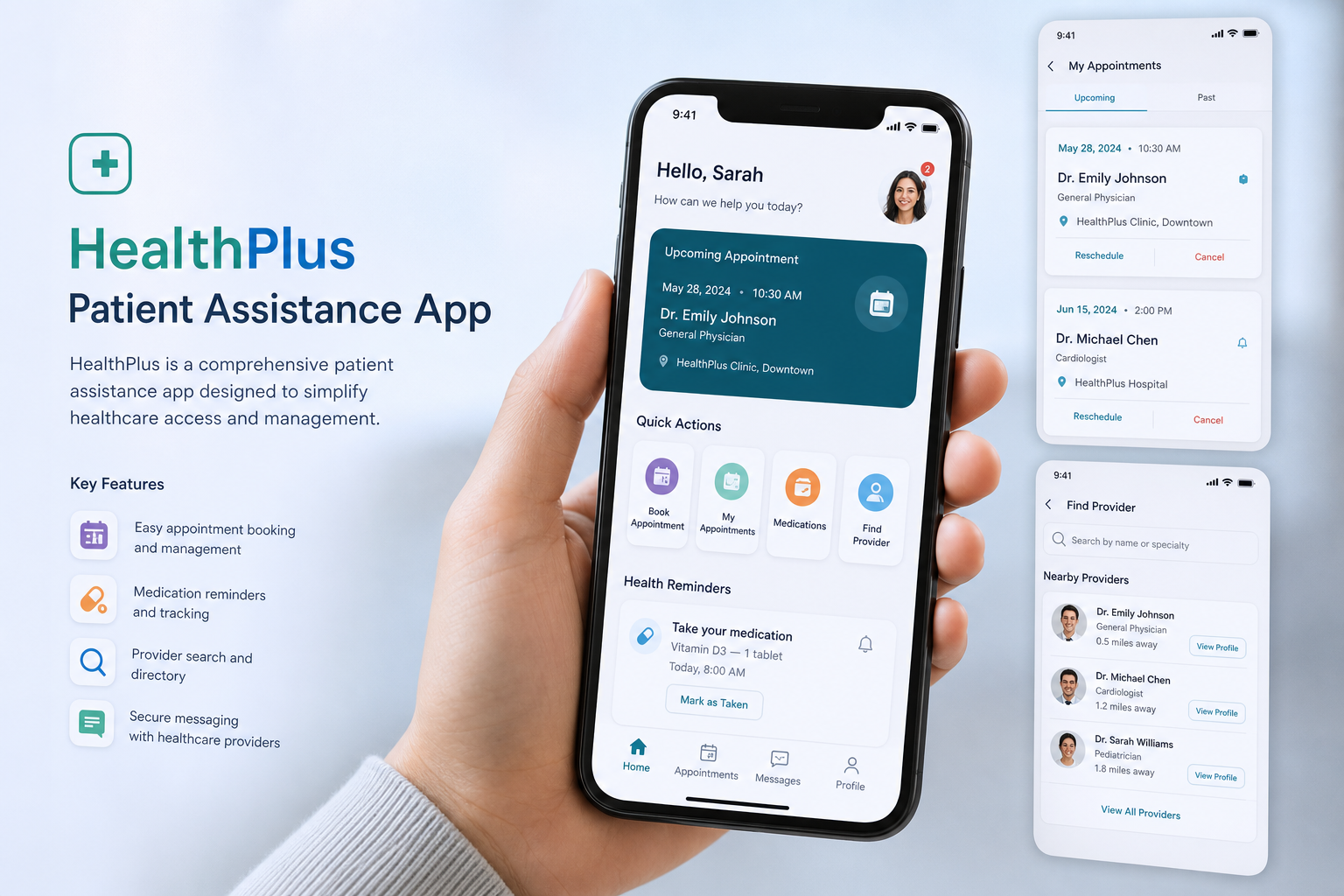 Healthcare App – AHI Assist
