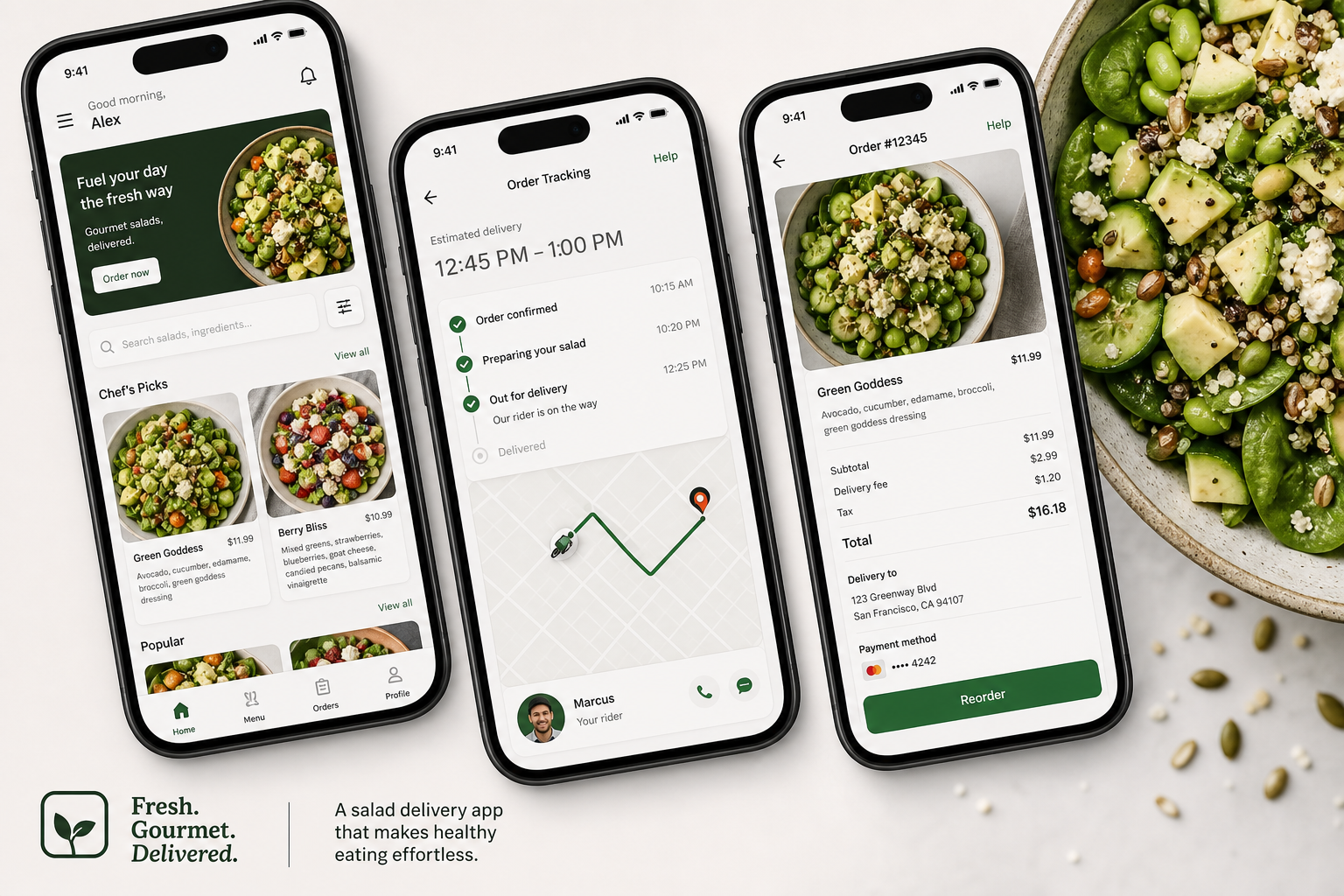 Salad Jar – Salad Ordering App